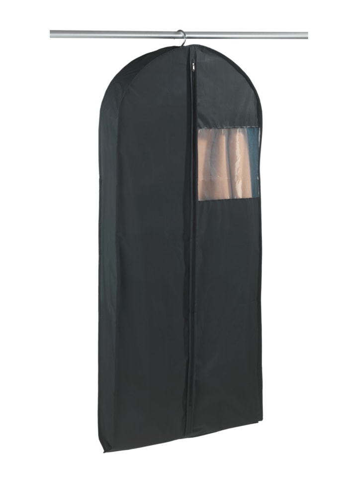 Wenko Kleidersack Deep Black 3-teiliges Set, Kleidersack Mod. Deep Black 3-teiliges Set in Schwarz günstig kaufen onesize