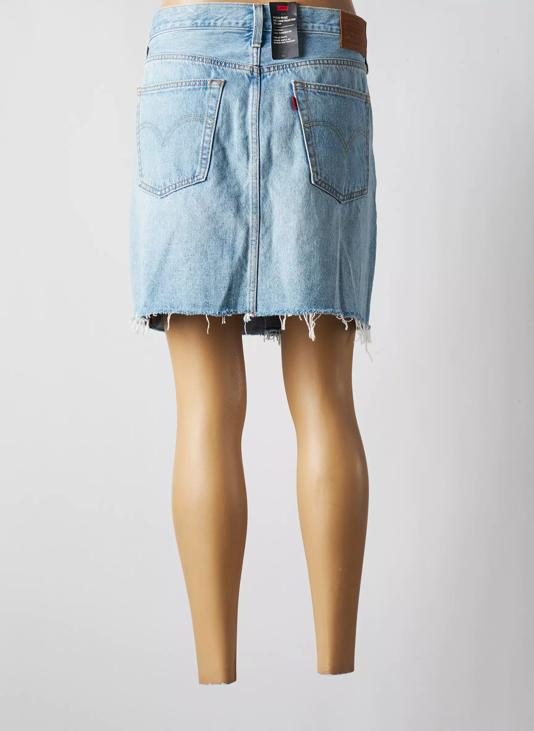 Levis Jupes Courtes Femme couleur bleu