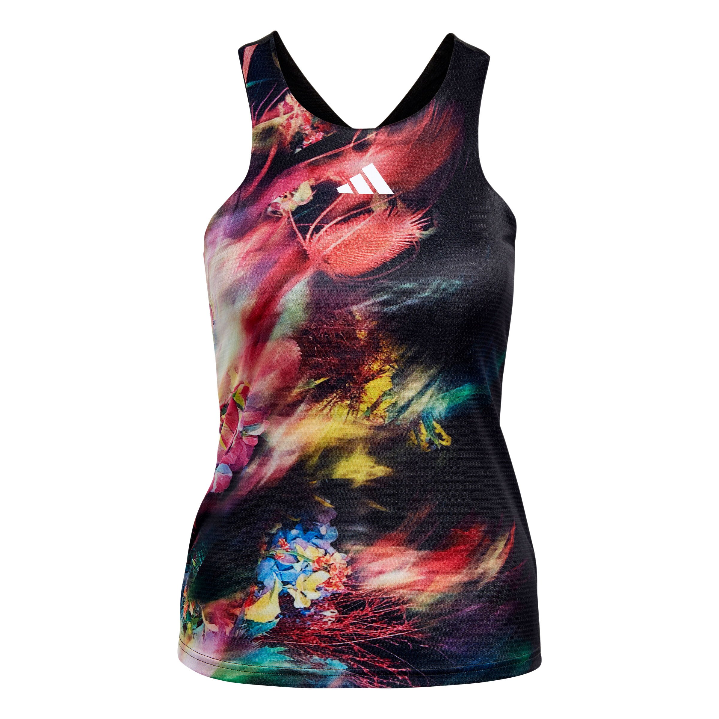 Melbourne Y- Tank-Top Damen - Schwarz, Mehrfarbig