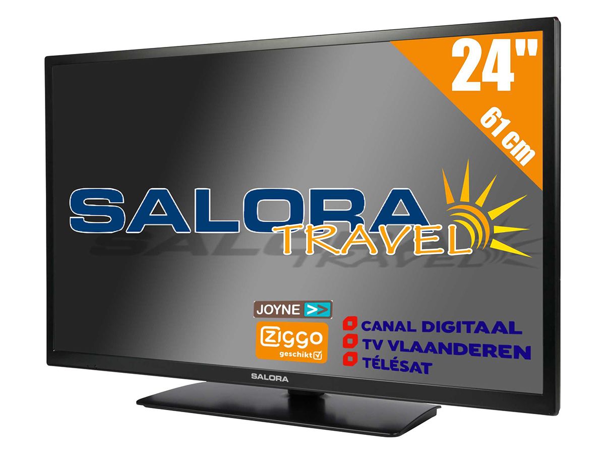 Salora LED-TV mit eingebautem Triple-Tuner