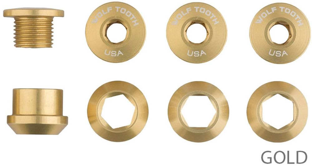 Wolf Tooth Components 1-fach Kettenblattschrauben (4 Stück) kaufen | Bike-Discount