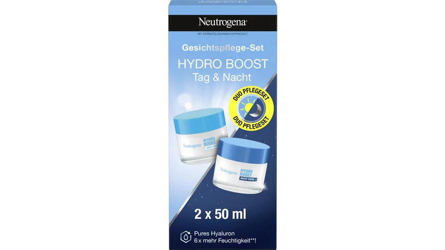 NEUTROGENA Gesichtspflege-Set Hydro Boost Tag & Nacht 100 ml