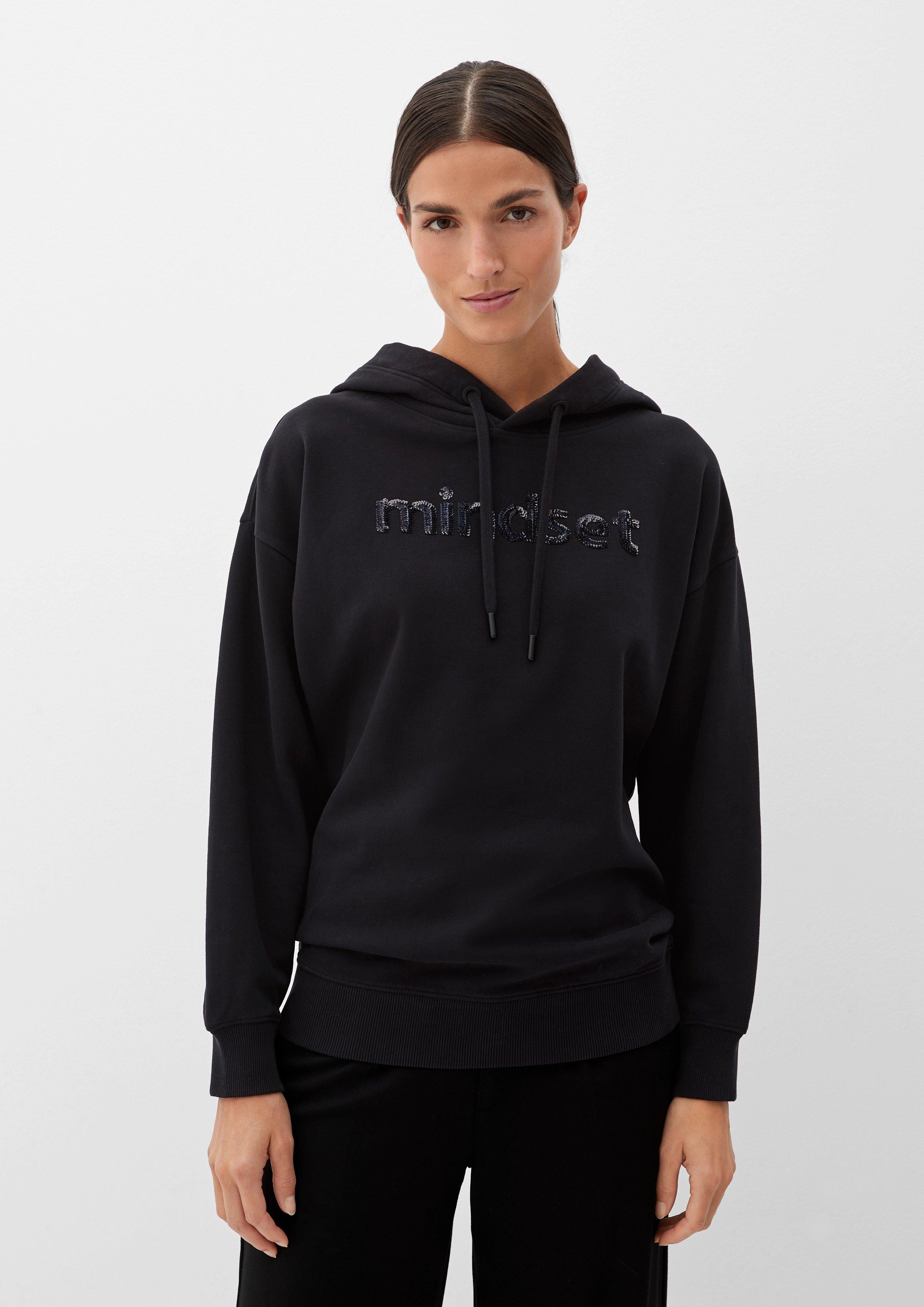Hoodie mit Paillettendetail  2125915-99D0