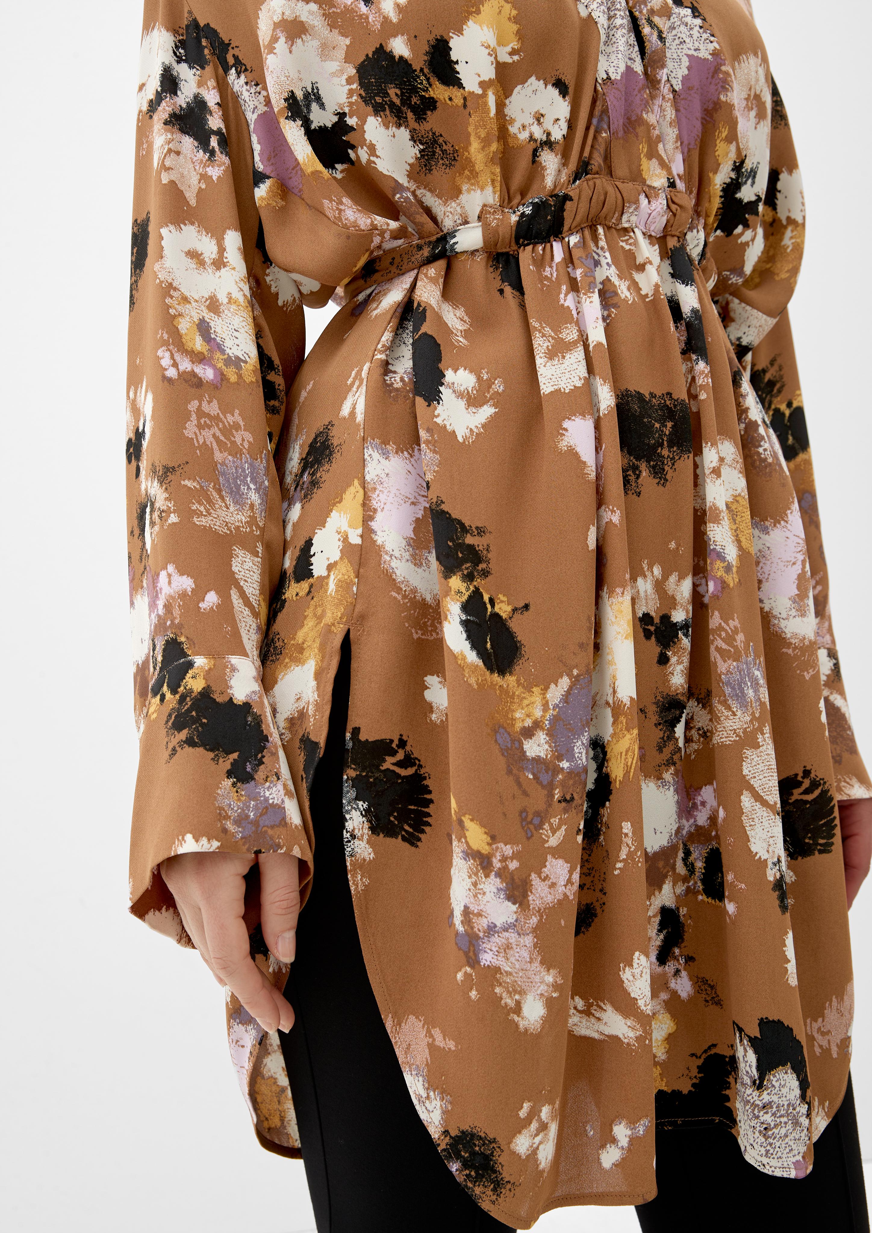 Longbluse mit Tunnelzug  2121601-87A0