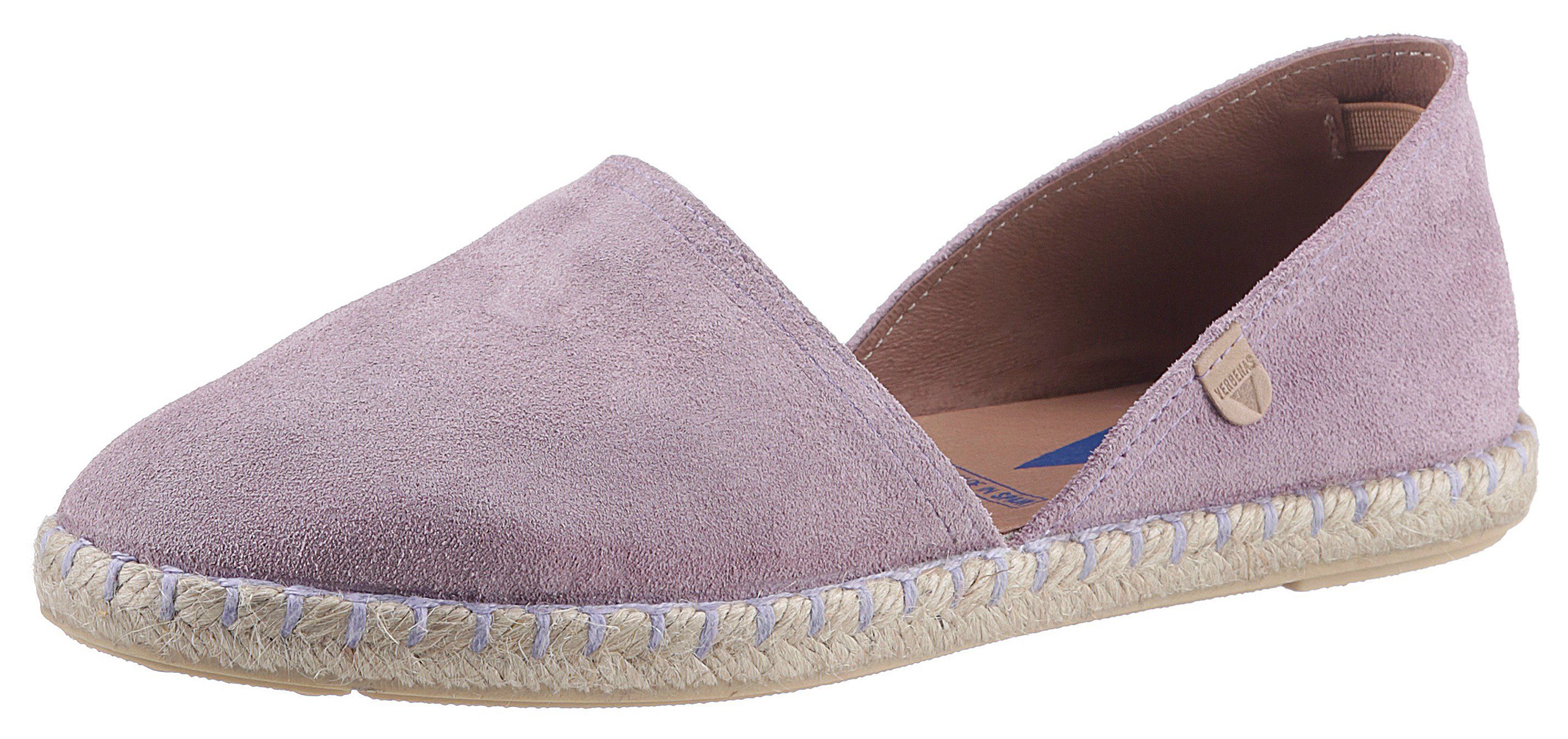 VERBENAS Espadrille mit typischem Jute-Rahmen