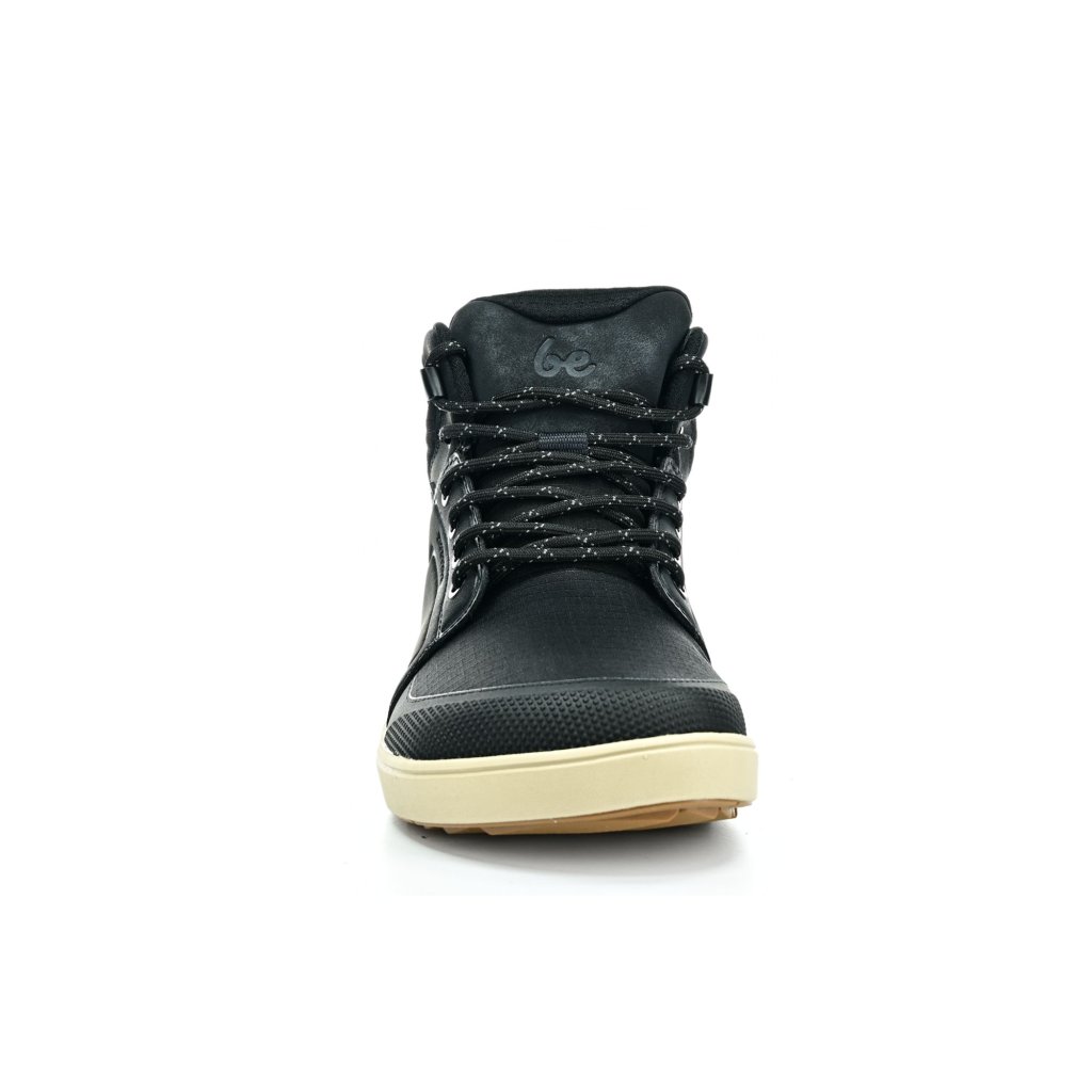 Be Lenka ArcticEdge Charcoal Black Barfußstiefeletten