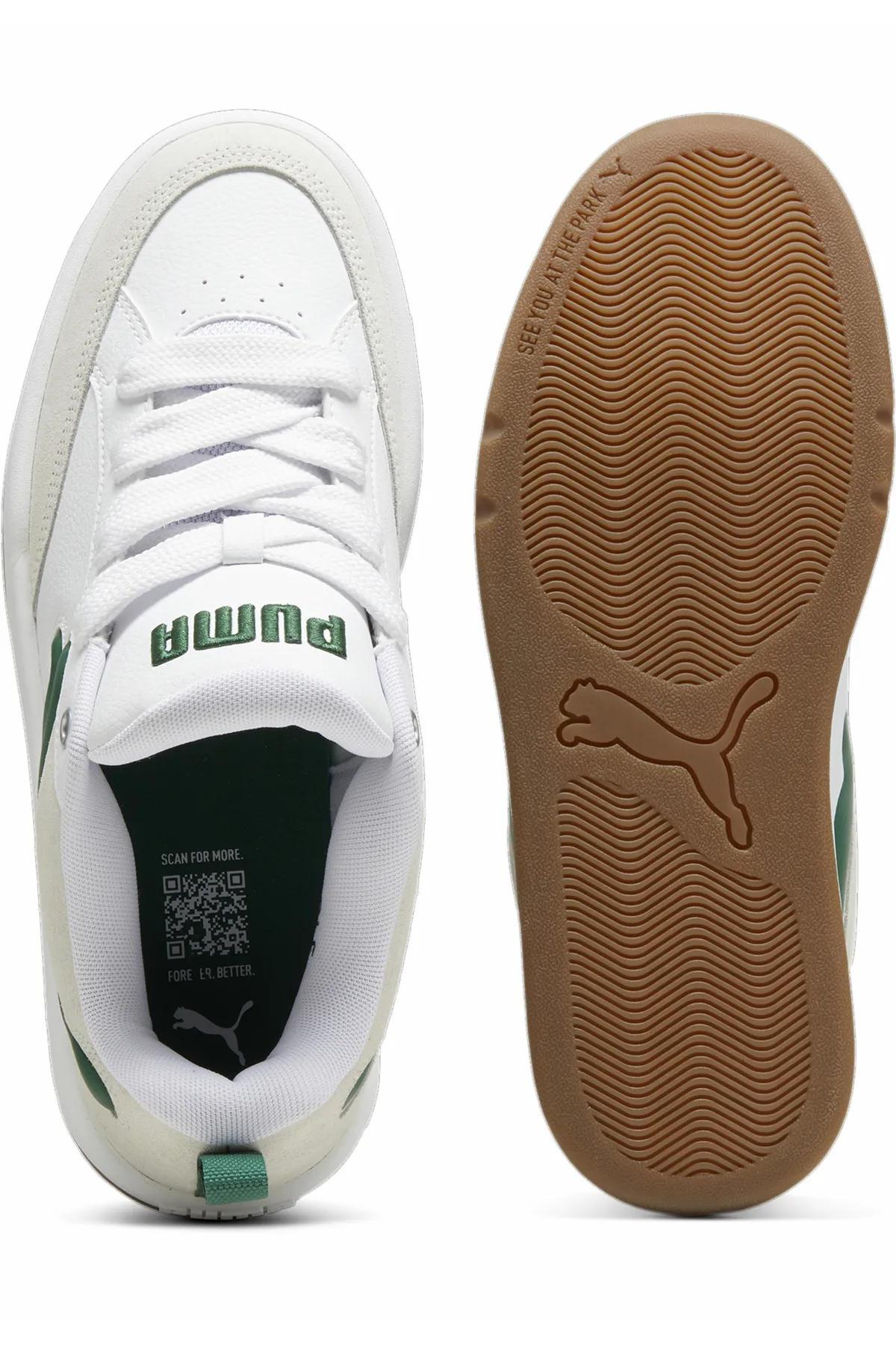 Puma  Sneaker - Weiß - Flacher Absatz
