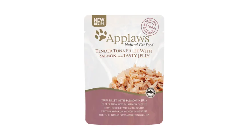 Applaws Katzennassfutter Cat Thunffisch und  Lachs Gelee 70 g