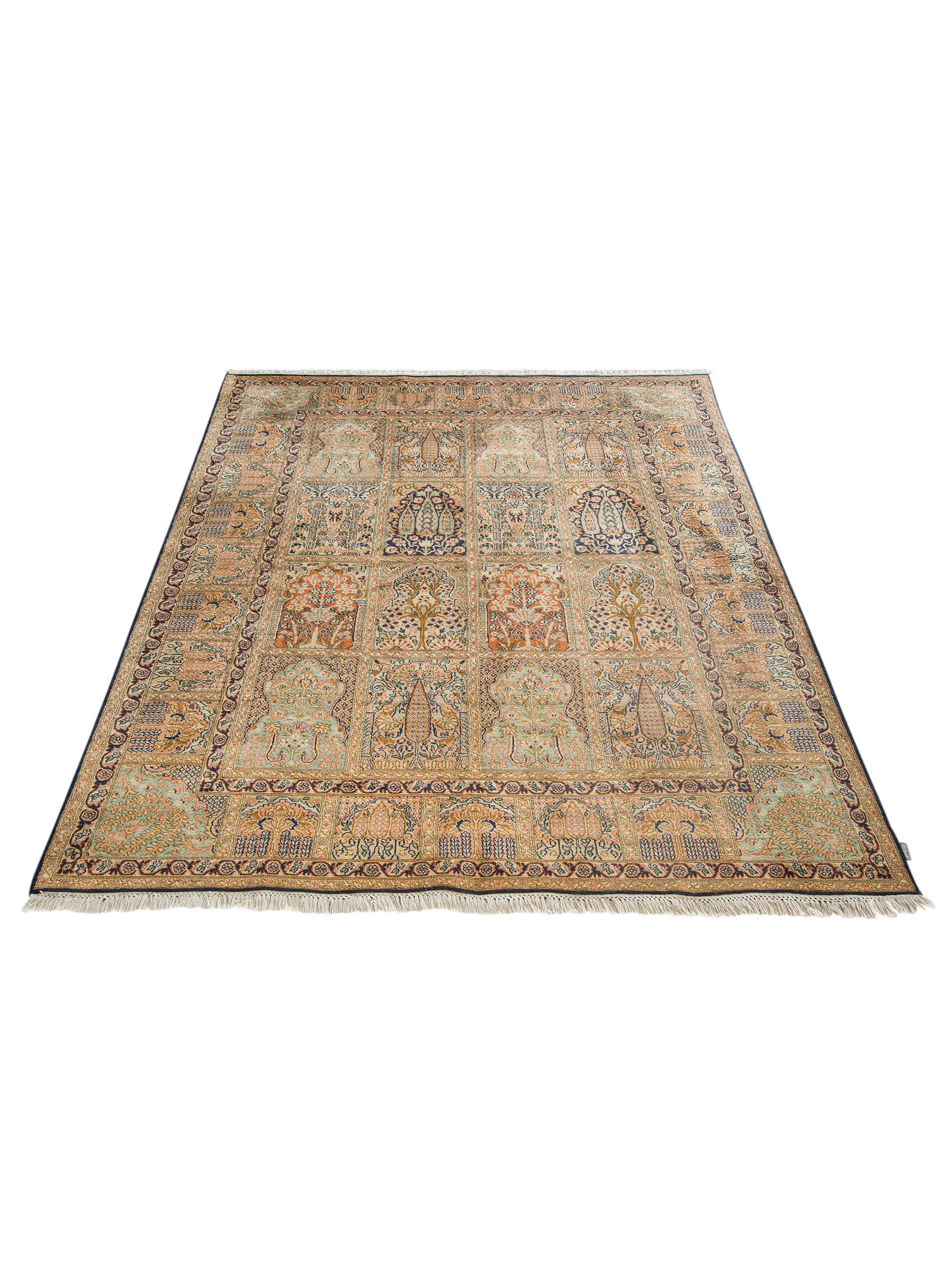 Kaschmir Seide 18/18 ca. 153 x 218 cm, Unikat / Einzelstück