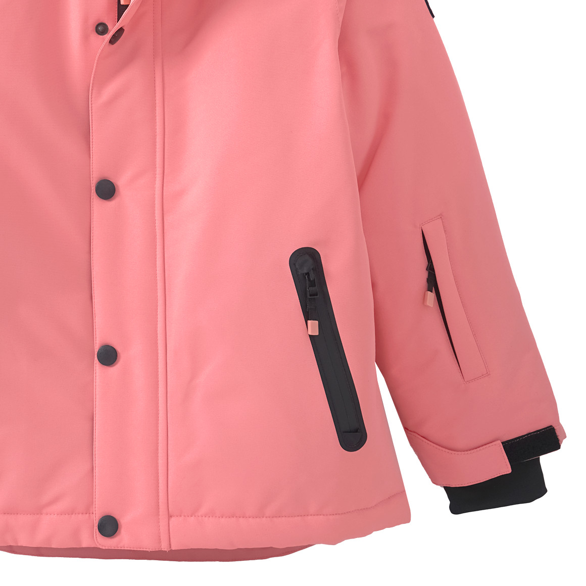 Kinder Schneejacke mit Schneefang