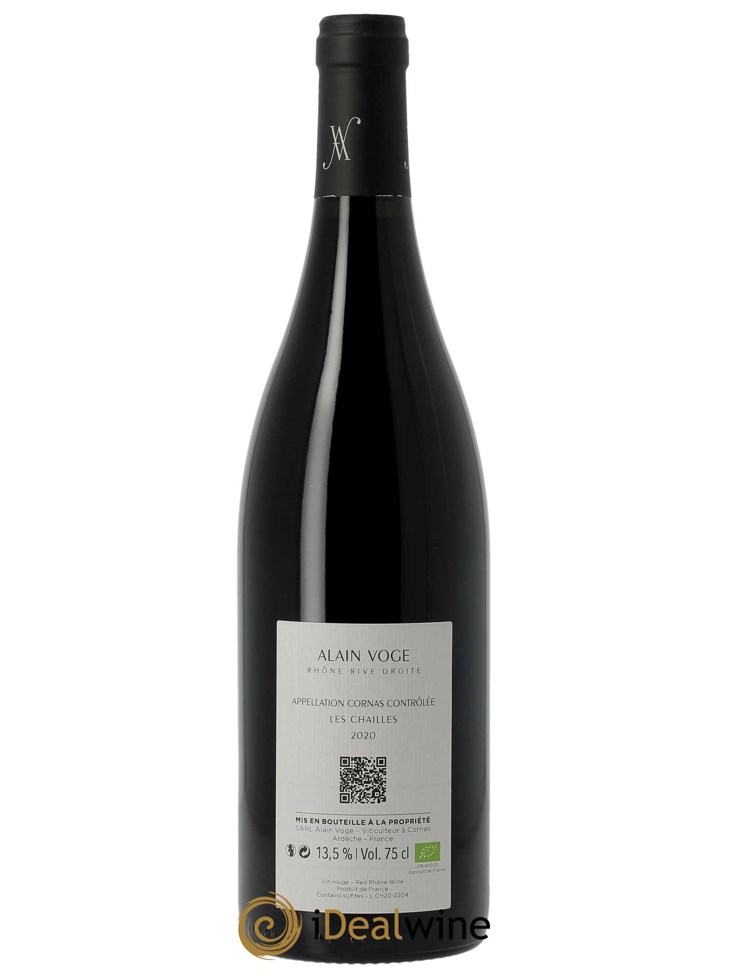 Cornas Les Chailles Alain Voge (Domaine)  2020 - Lot de 1 Bouteille