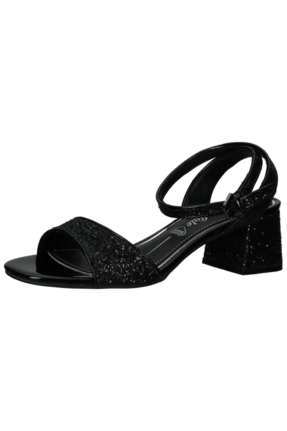 Buffalo  Sandalette - Schwarz - Blockabsatz