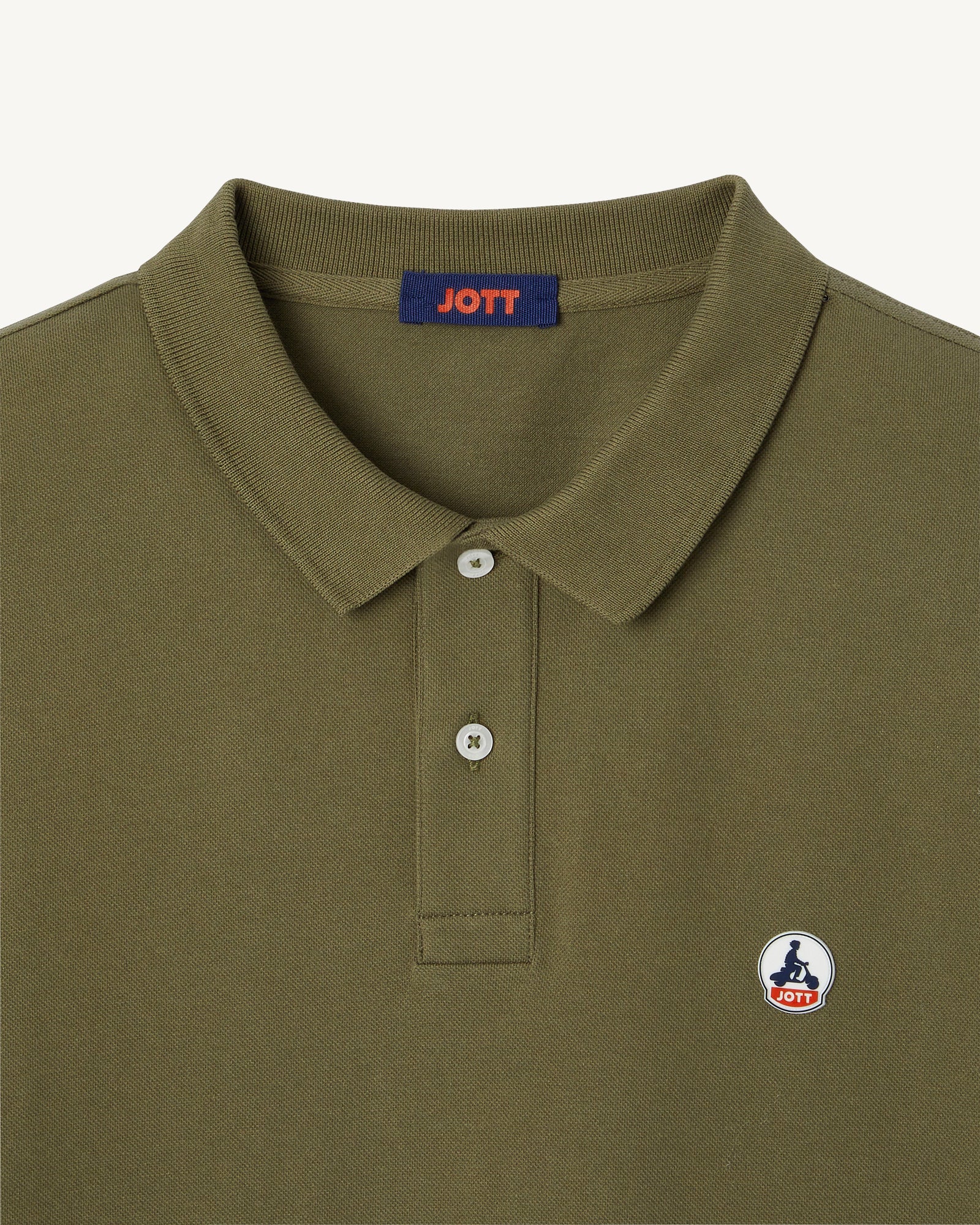 Polo homme en coton biologique Army Marbella