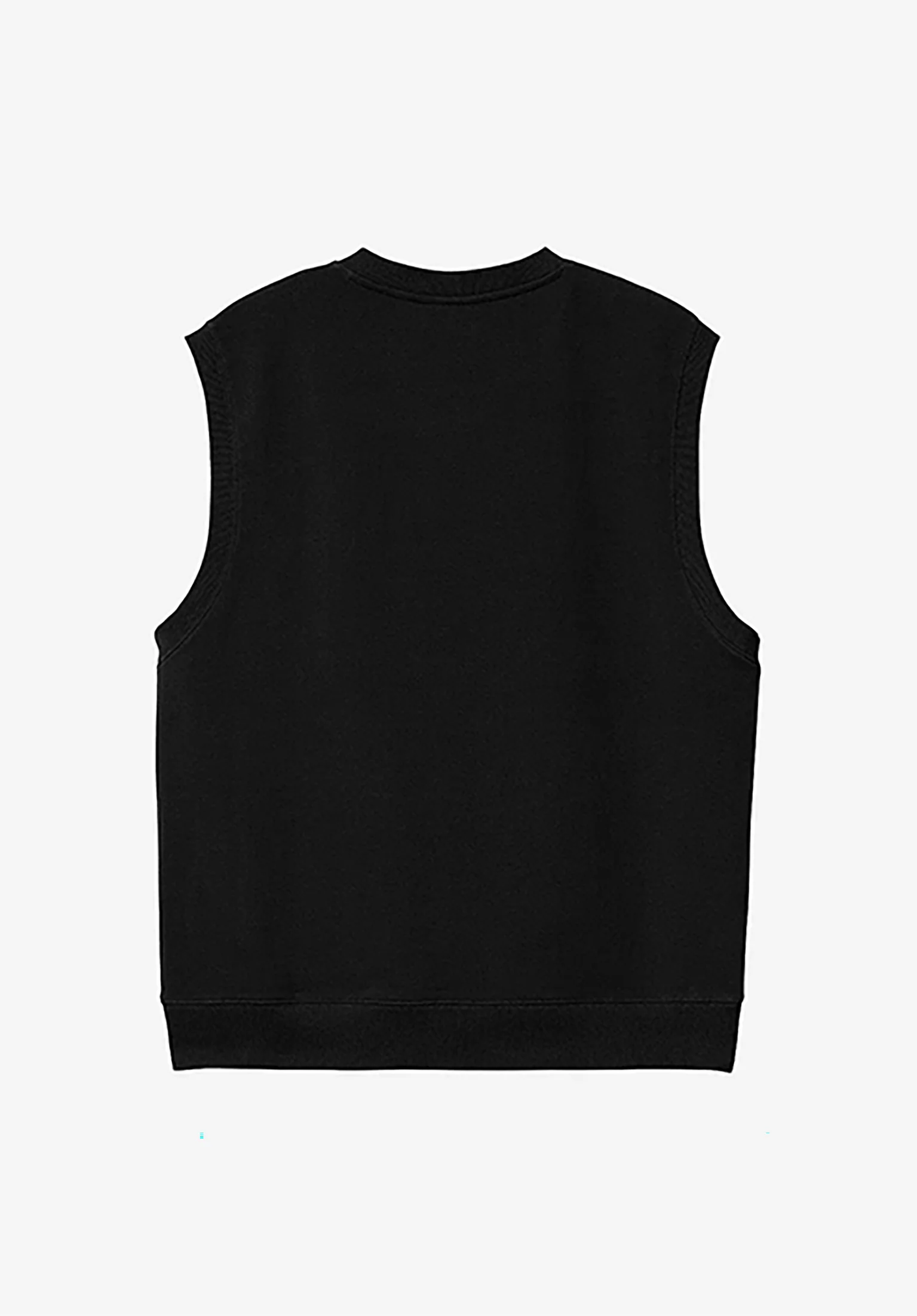 Script V-Neck Vest