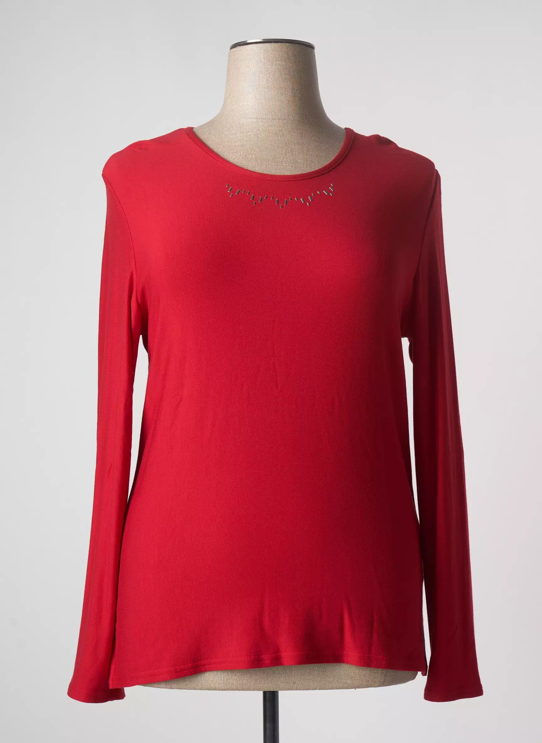 Gevana Tshirts Femme couleur rouge
