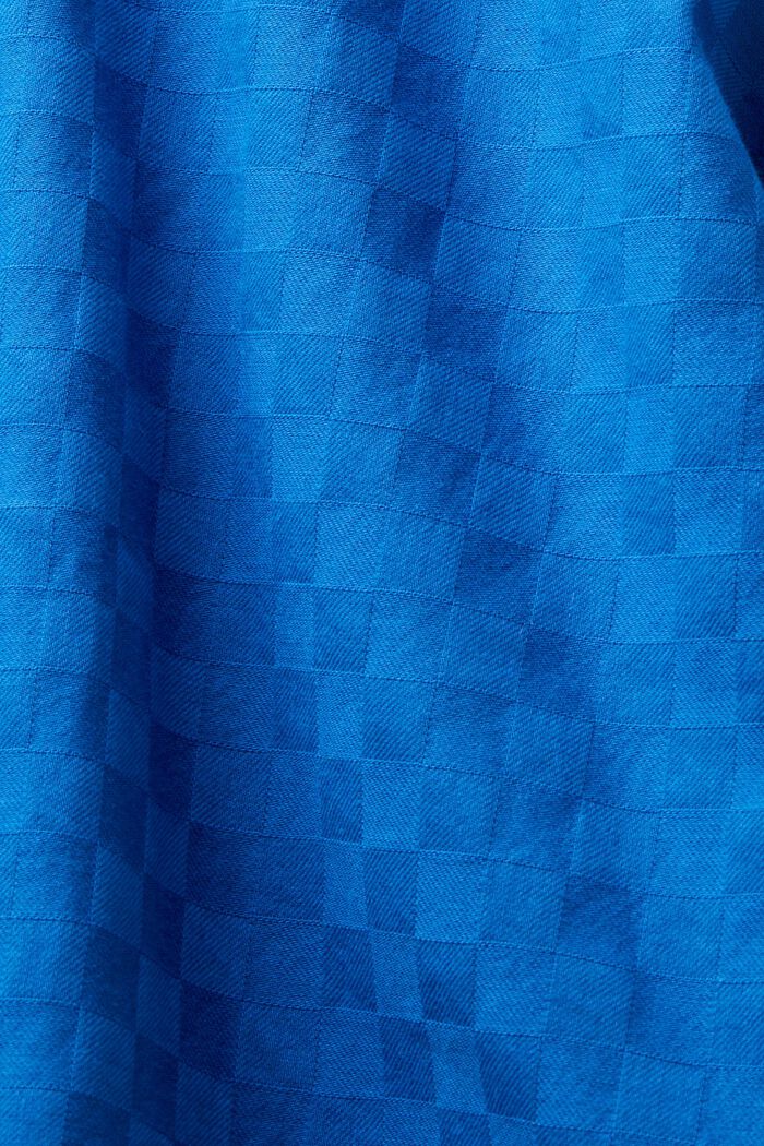 Baumwollhemd mit Jacquardmuster
