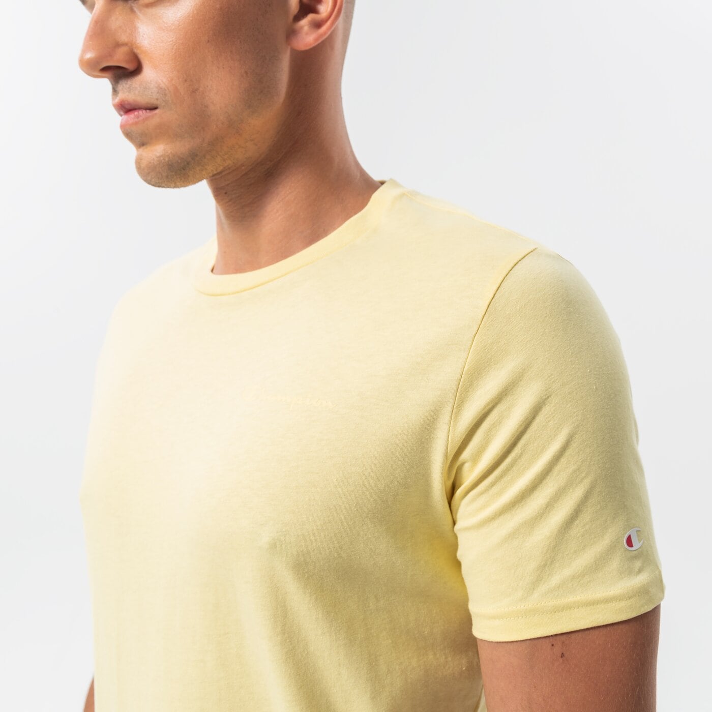 CHAMPION T-SHIRT CREWNECK T-SHIRT Gelb