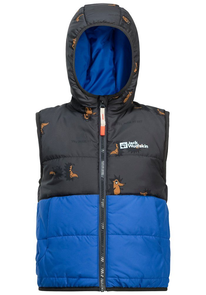 Jack Wolfskin Funktionsweste GLEELY INS HOODED VEST K