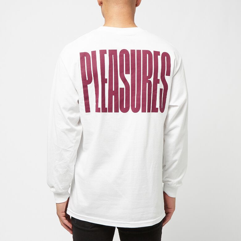 Pleasures Master Long Sleeve white