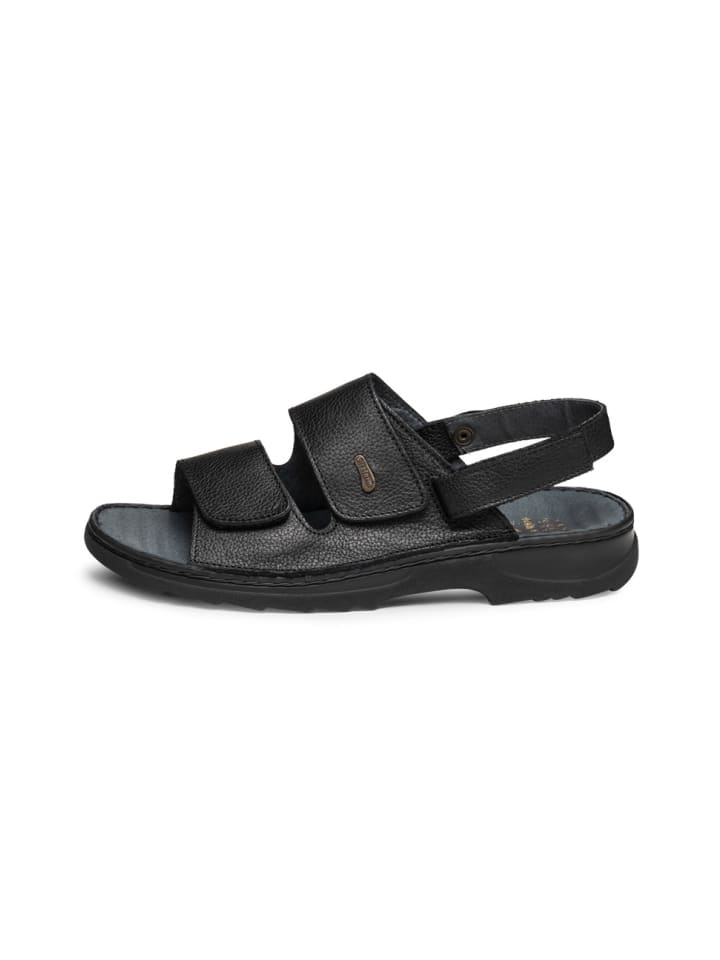 VITAFORM Softnappaleder Sandalen in schwarz günstig kaufen 44