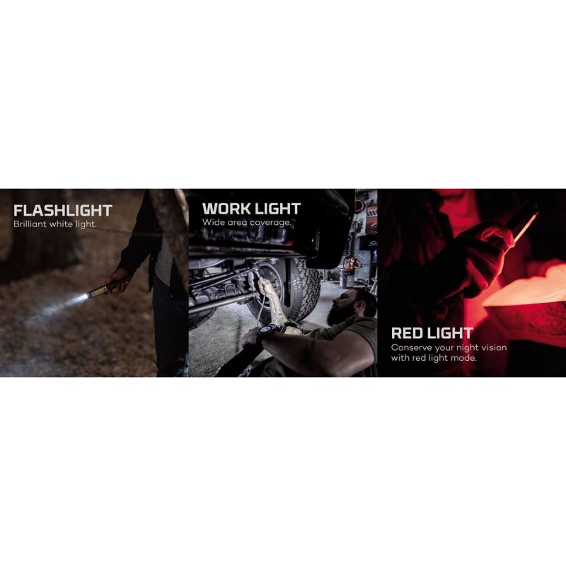 NEBO Franklin Dual wiederaufladbare 500 Lumen LED WLT-0022