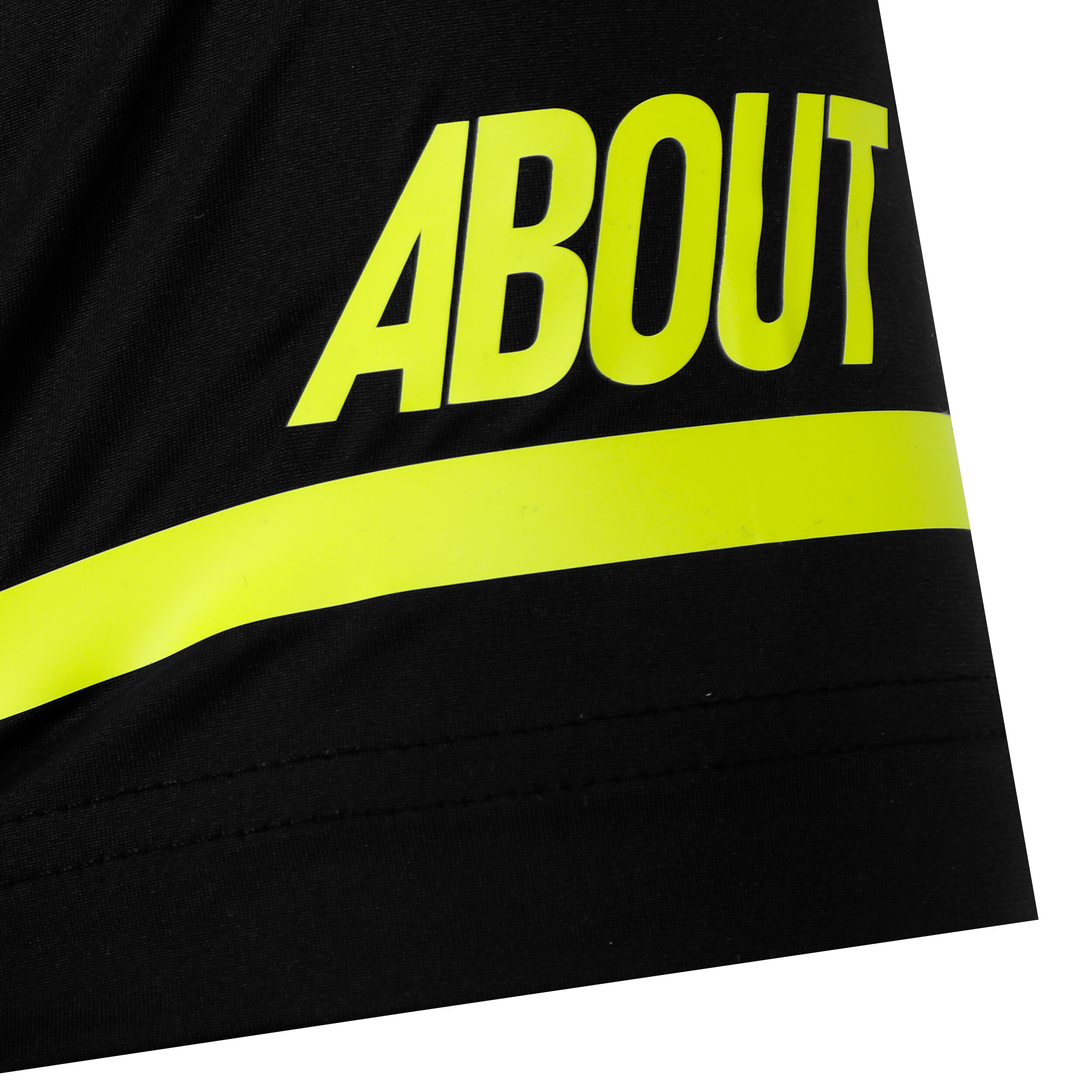 Tech T-Shirt Herren - Schwarz, Gelb