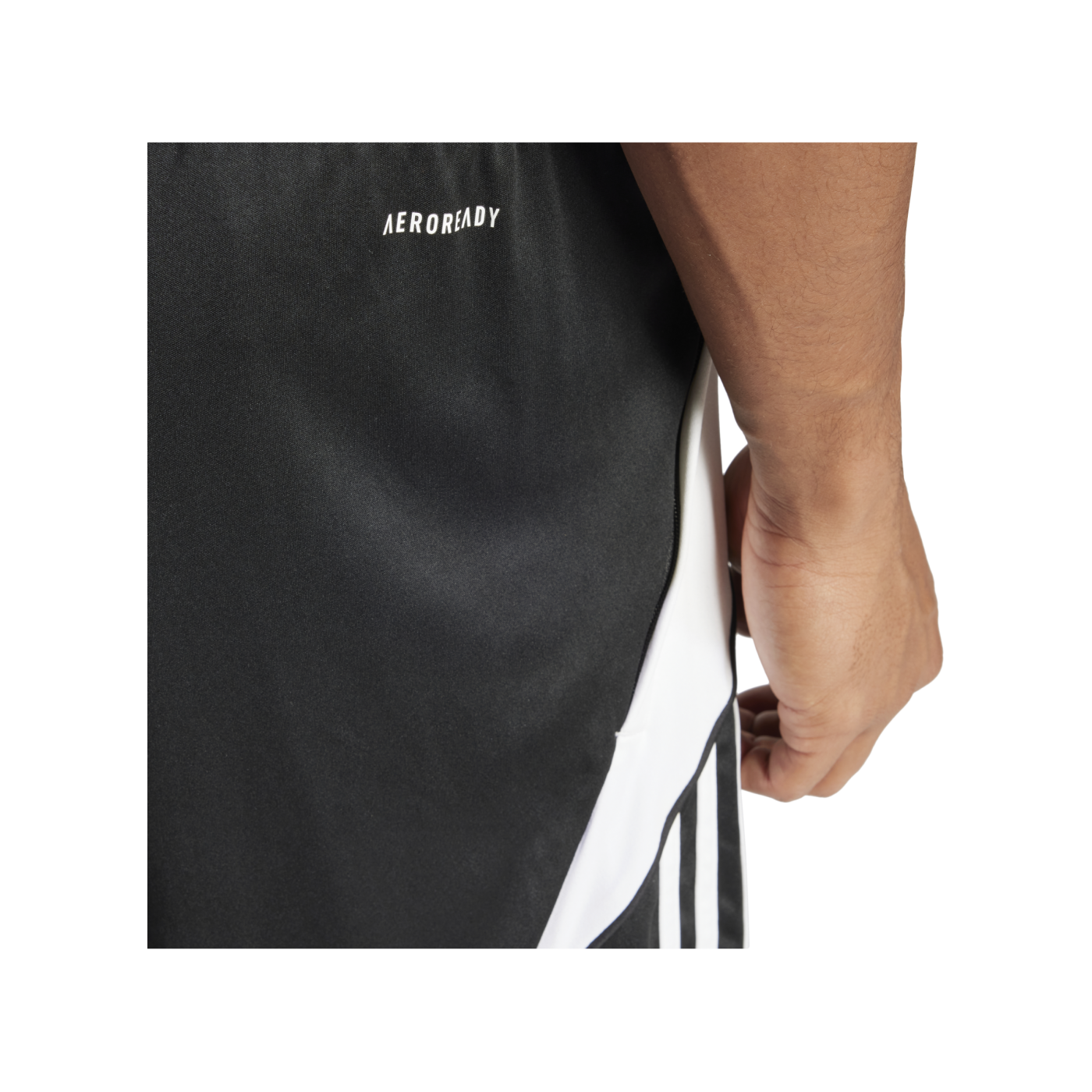 adidas Tiro 24 Trainingsshort Schwarz Weiss