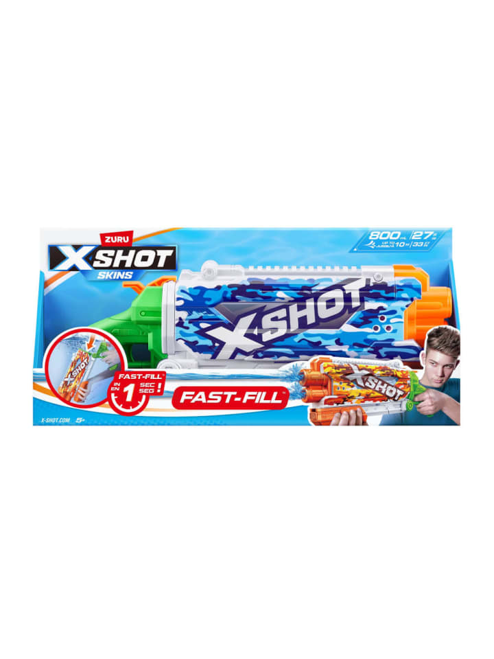 ZURU Wasserpistole Xshot - Fast-Fill Skins Pump Action Wasserblaster, ab 5 Jahre günstig kaufen onesize