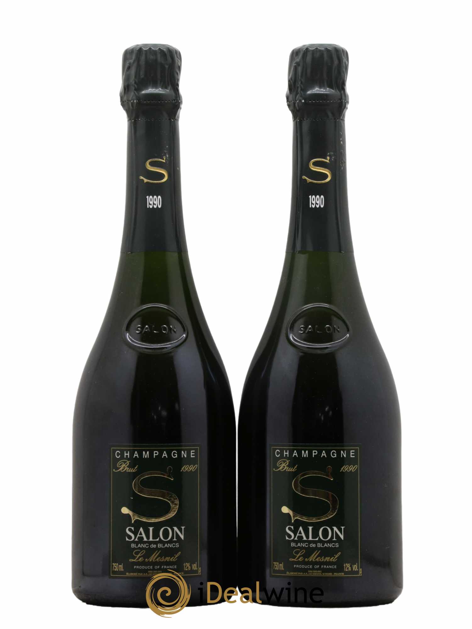 Cuvée S Salon  1990 - Lot de 2 Bouteilles