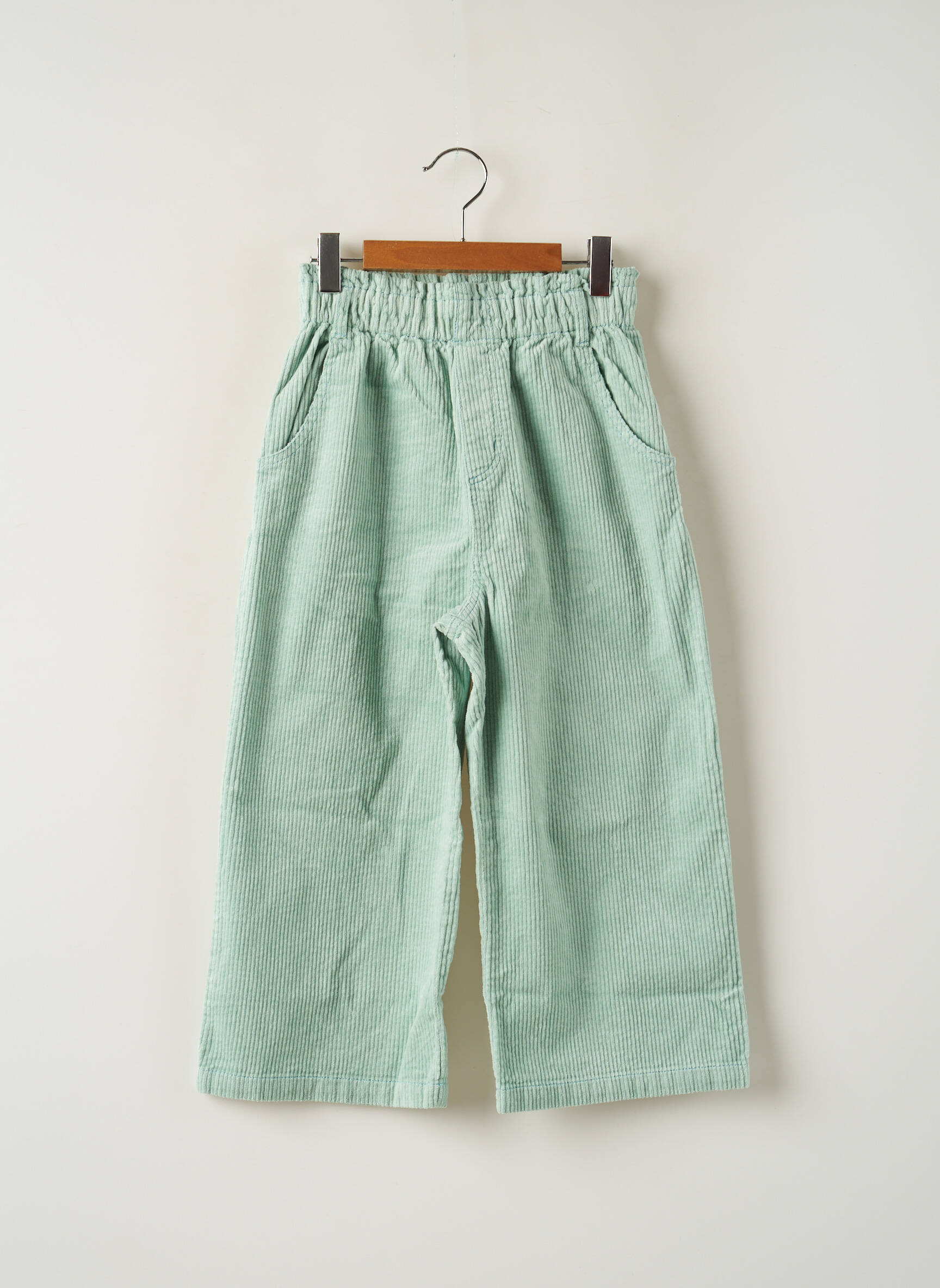 Catimini Jeans Coupe Large Fille couleur vert