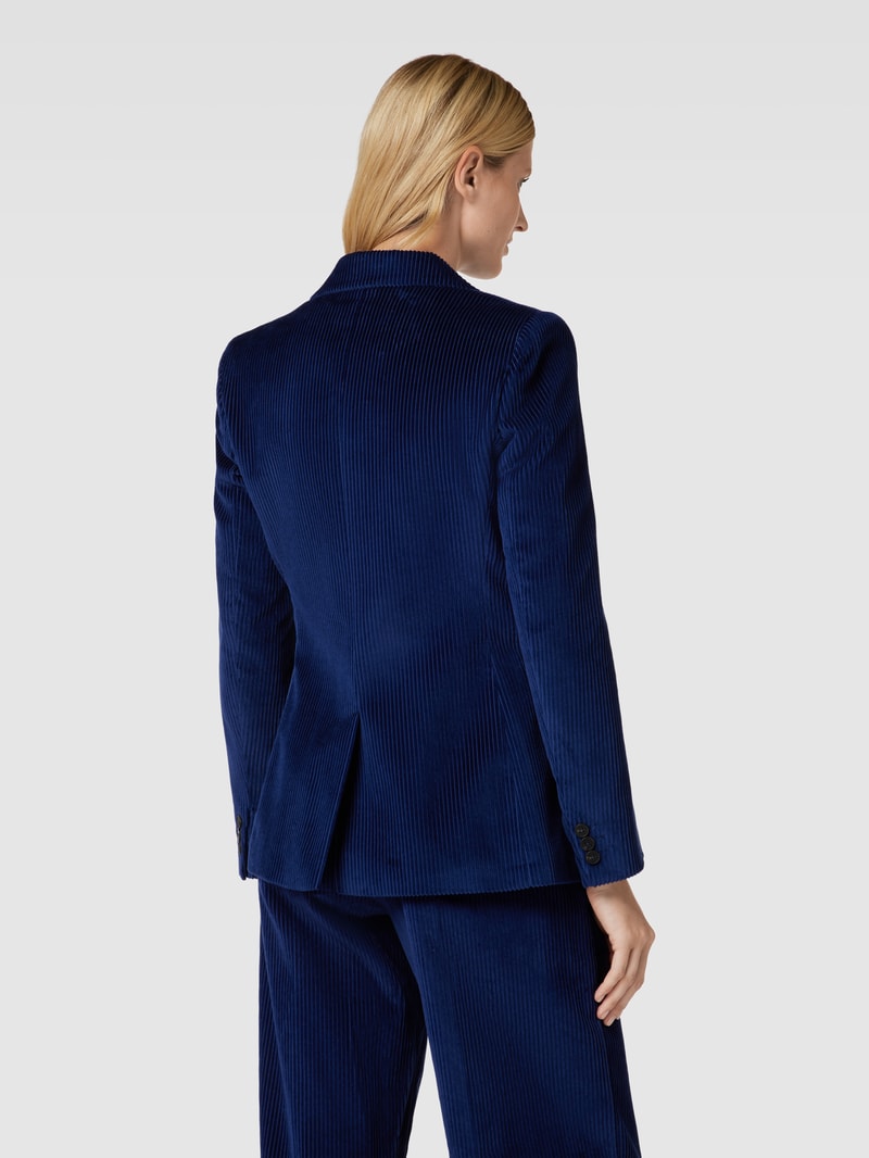 Blazer in Cord-Optik Modell 'KATANGA' in blau