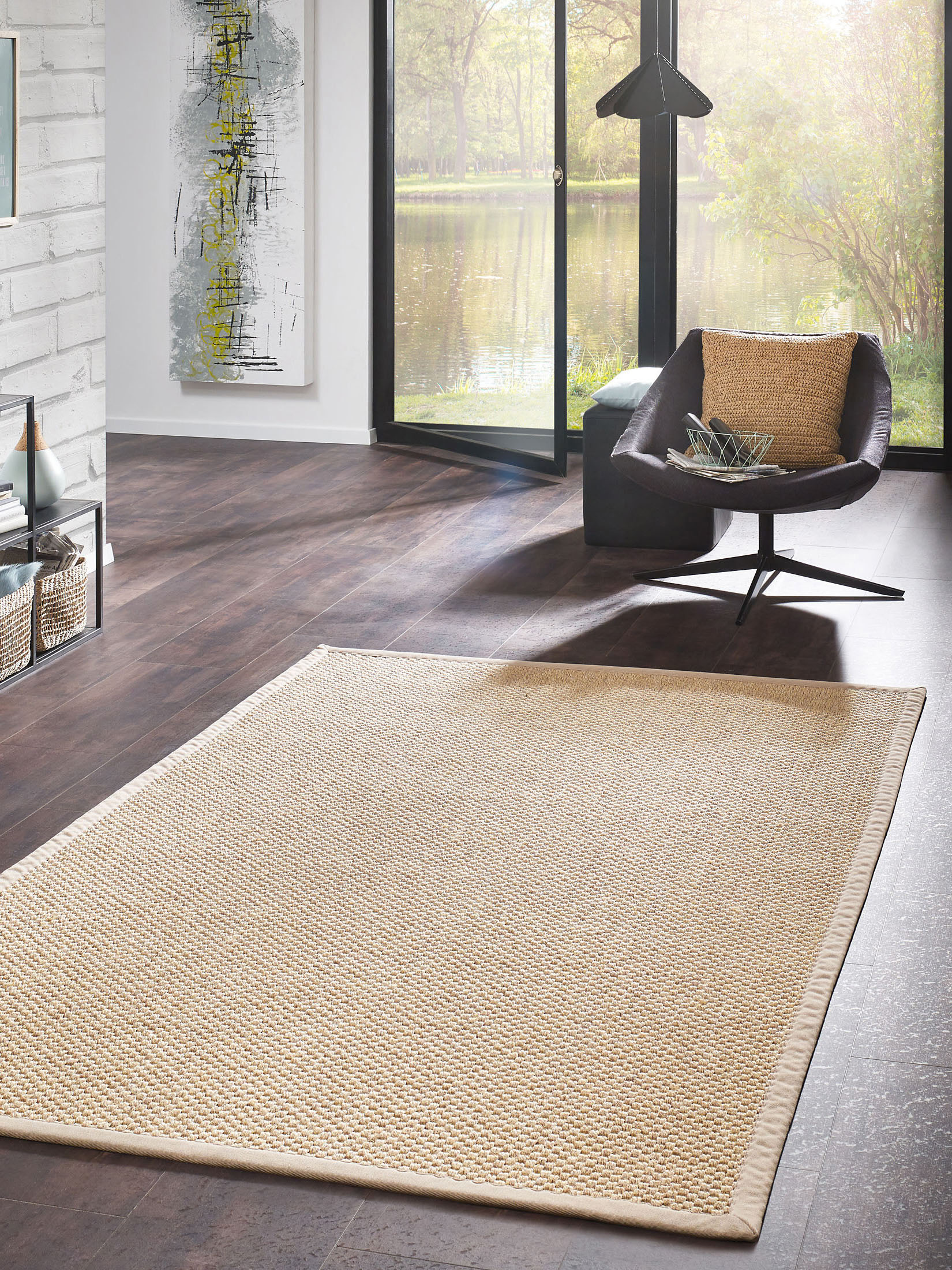 Paraiba Sisal-Teppich, Beige