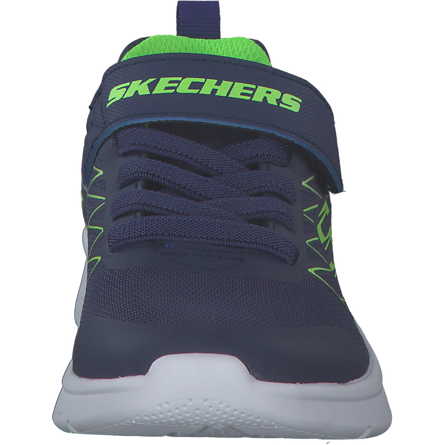 Skechers 403770L, Sneakers Low, Kinder, NVLM navy/lime/silver