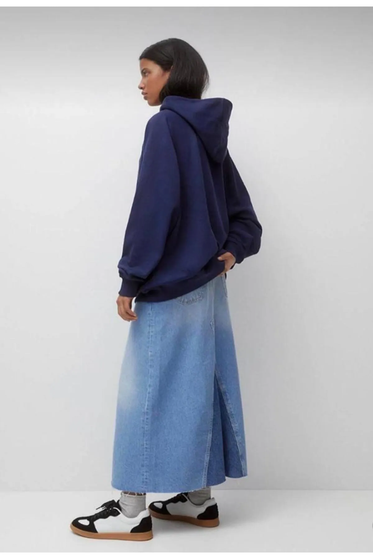 My Blog  Unisex-Kapuzenpullover in Marineblau
