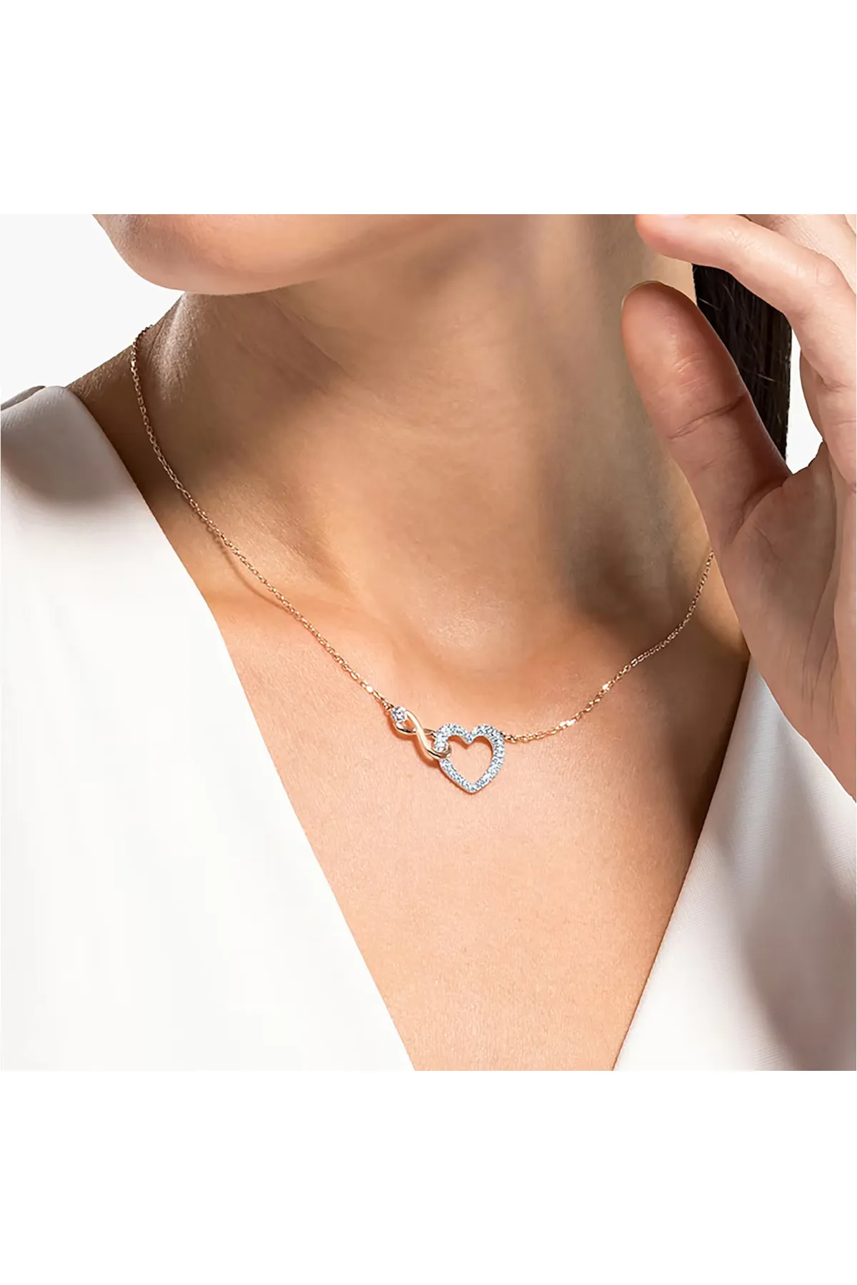 Swarovski  Infinity-Halsband 5518865 (Größe: 38 cm)