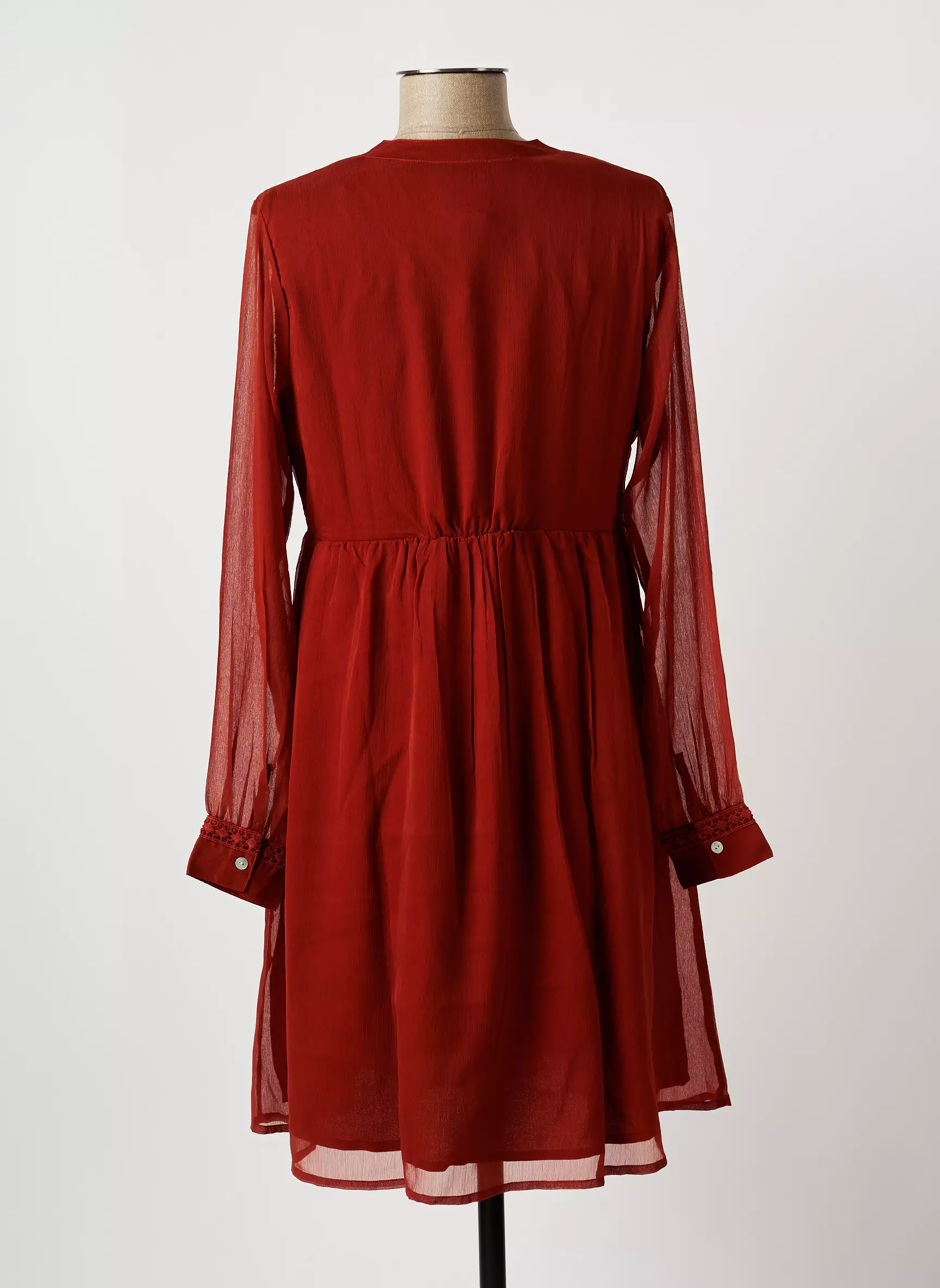 La Fiancee Du Mekong Robes Courtes Femme couleur marron