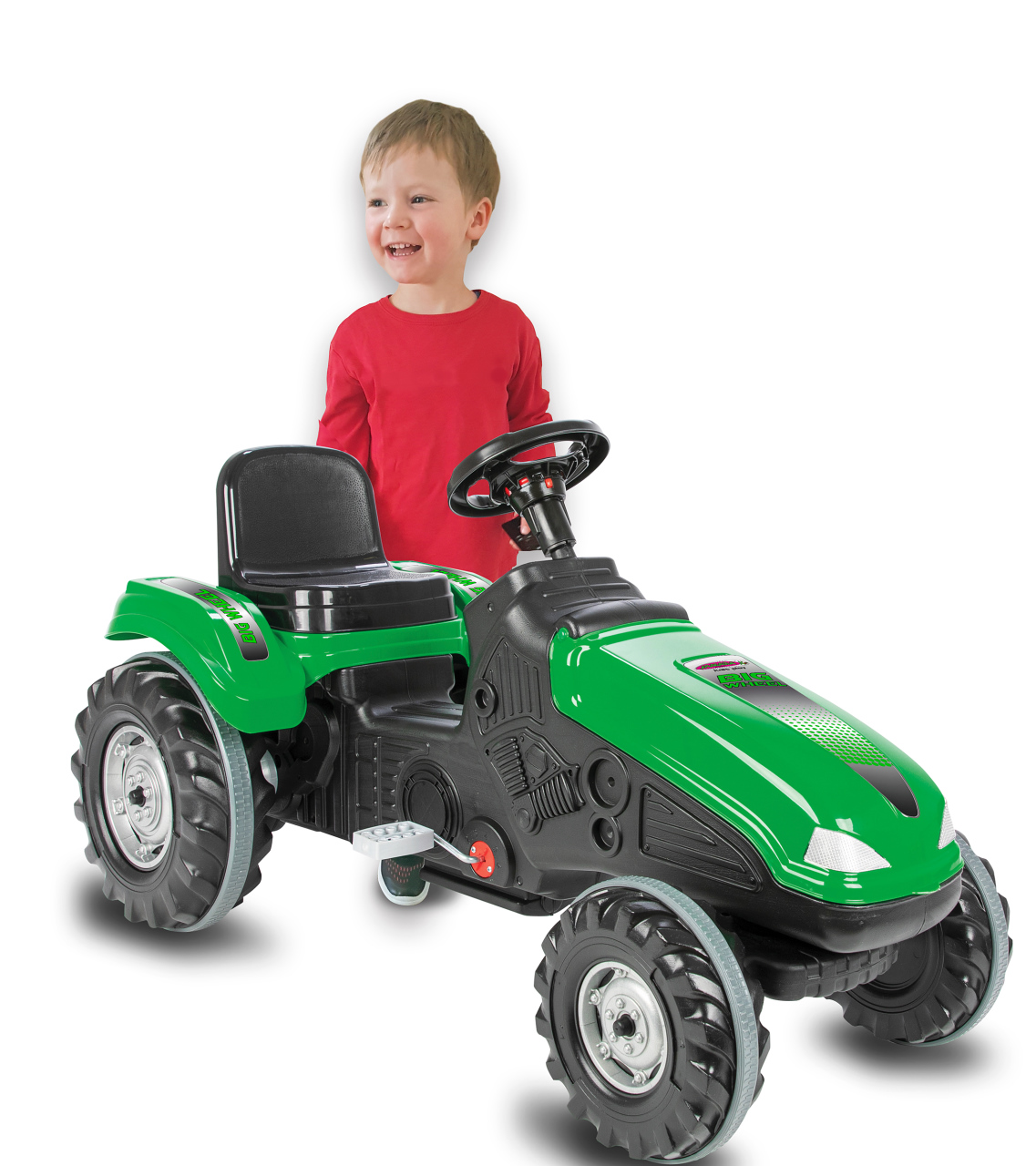 Jamara e.K. JAMARA Trettraktor Big Wheel grün