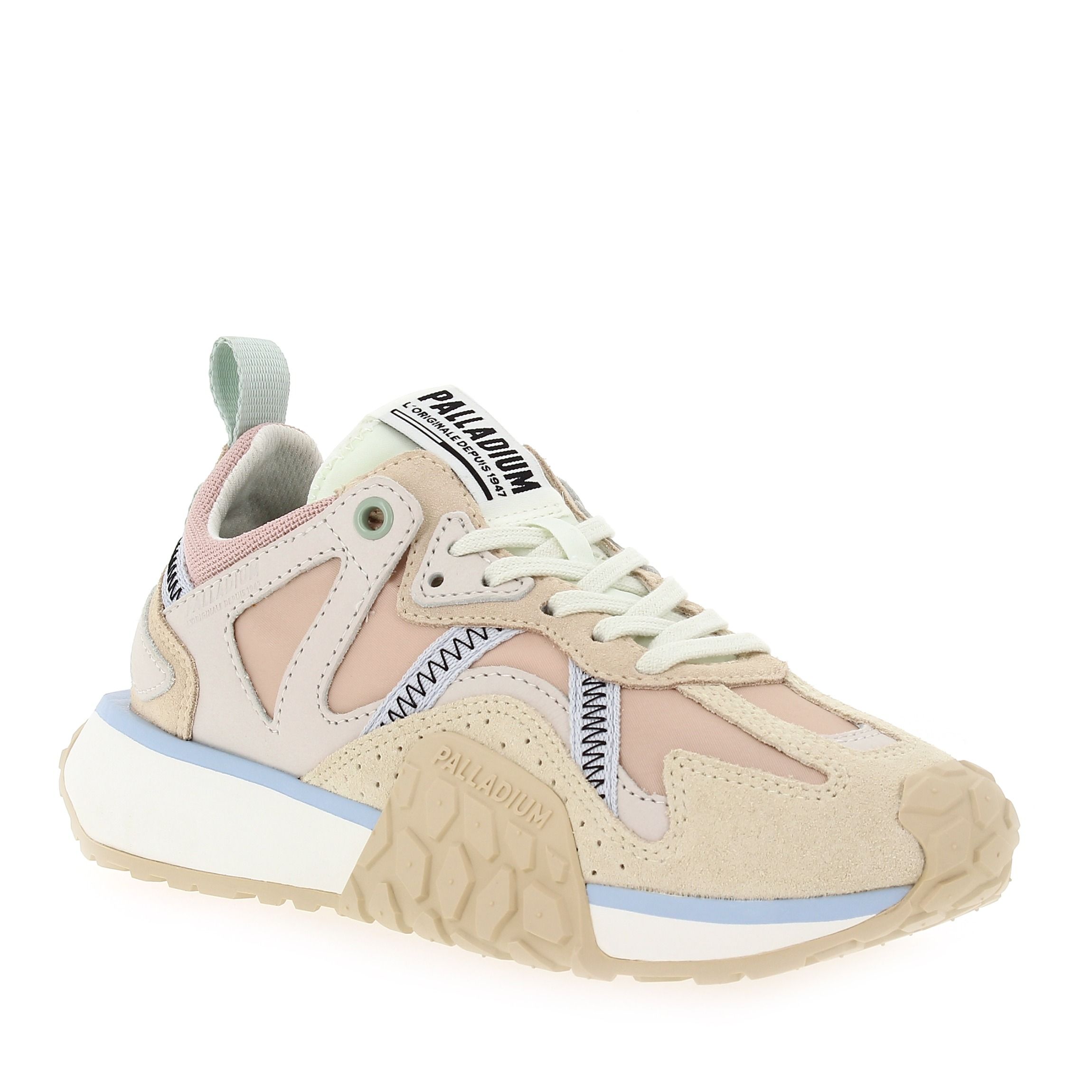 Palladium  TROOP RUN - Nude Beige