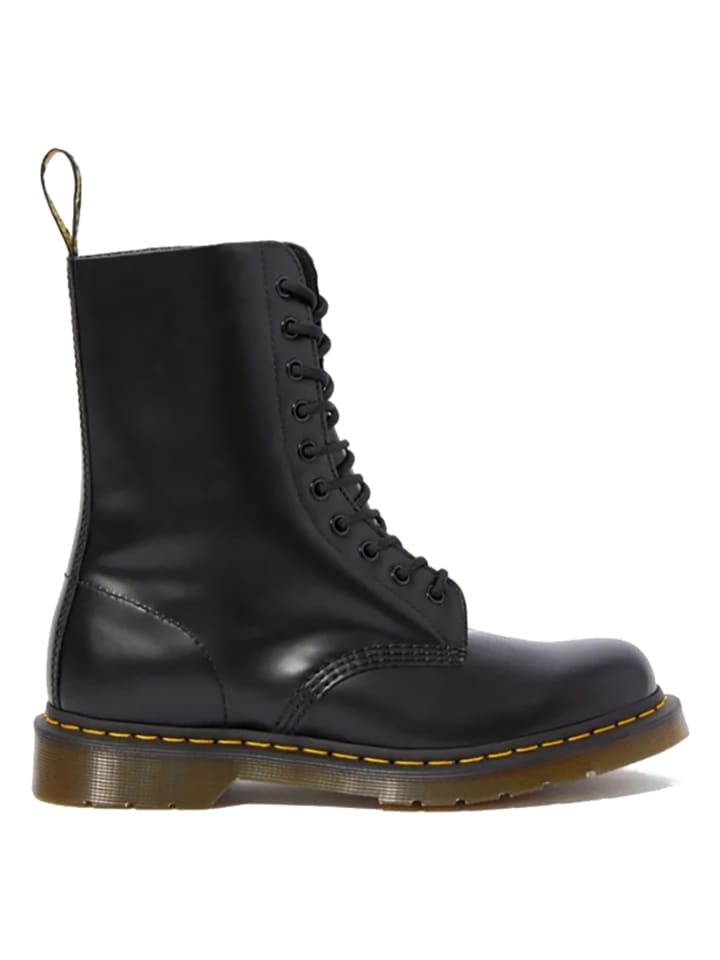 Dr. Martens Leder-Boots in Schwarz günstig kaufen