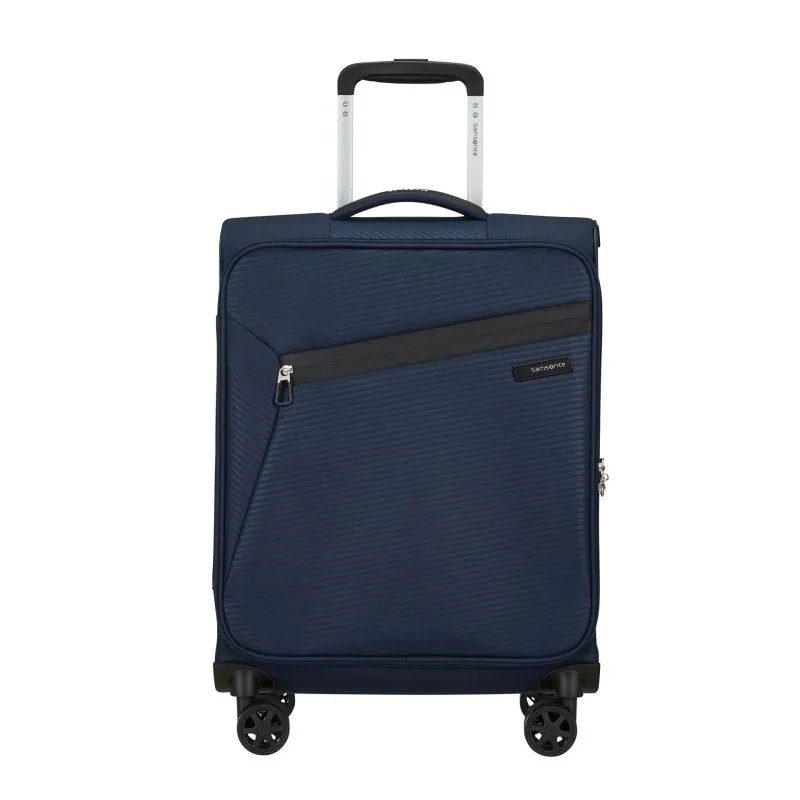 Samsonite LITEBEAM Handgepäck 4 Rollen 55cm - Midnight Blue
