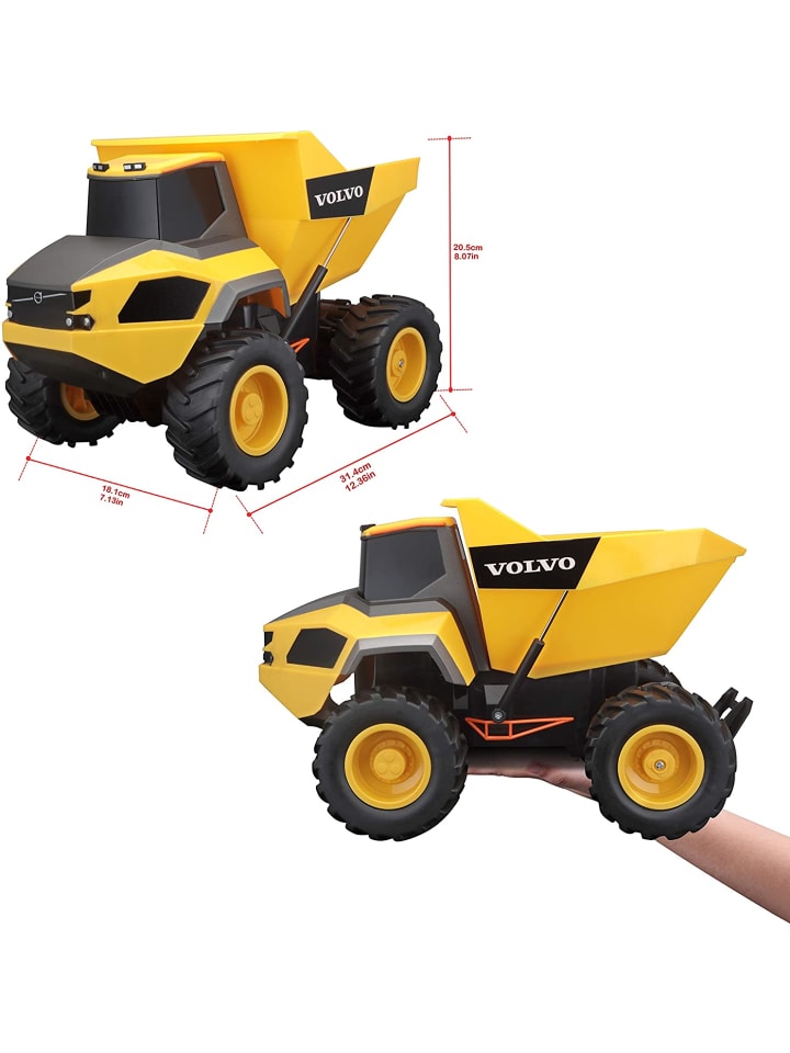 Maisto Ferngesteuertes Auto - Volvo A25 Kipper 30cm in gelb günstig kaufen onesize
