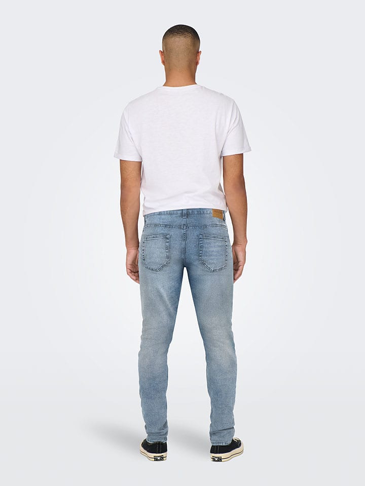 ONLY & SONS Jeans - Slim fit - in Hellblau günstig kaufen
