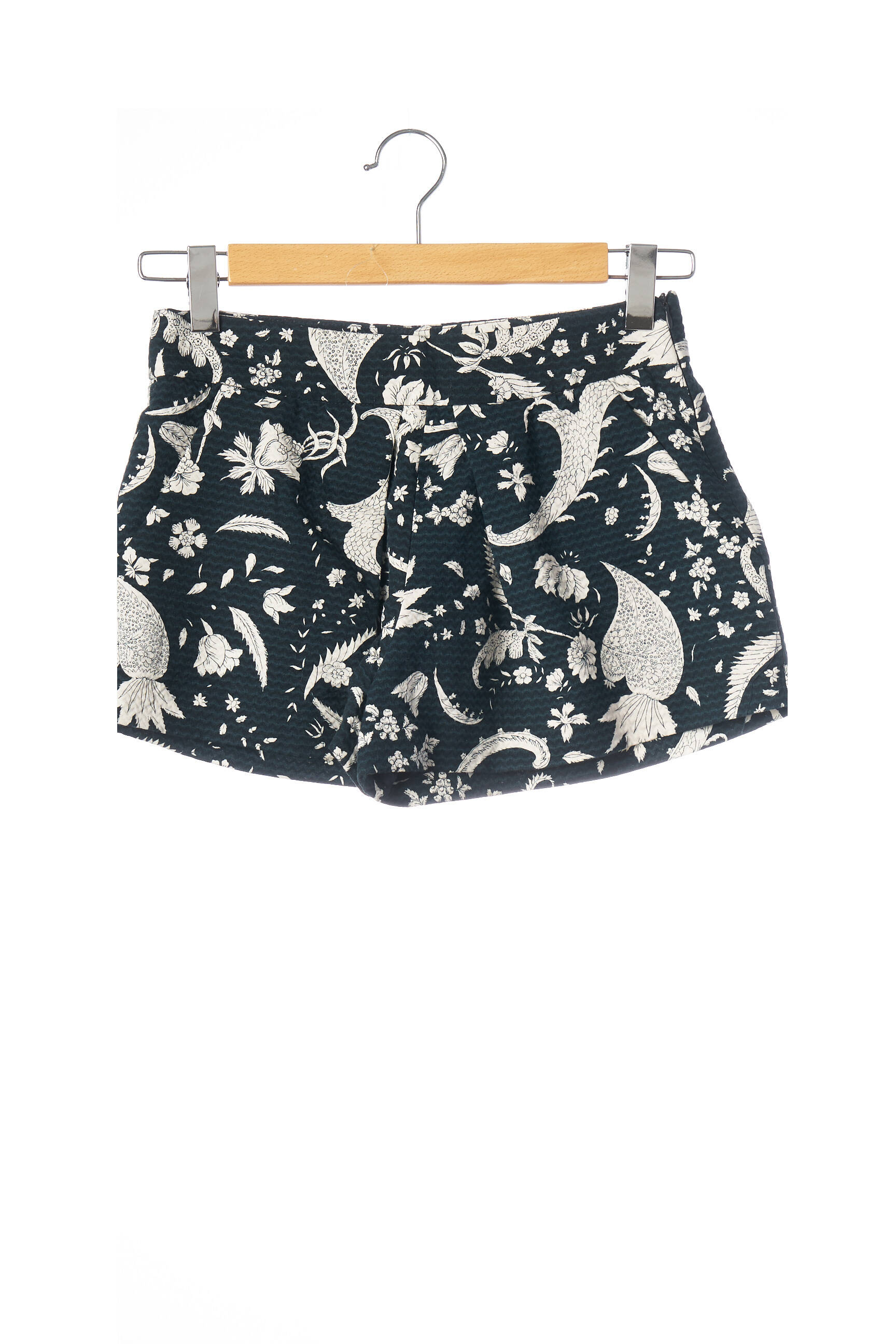 Zara Shorts 1 Femme couleur bleu
