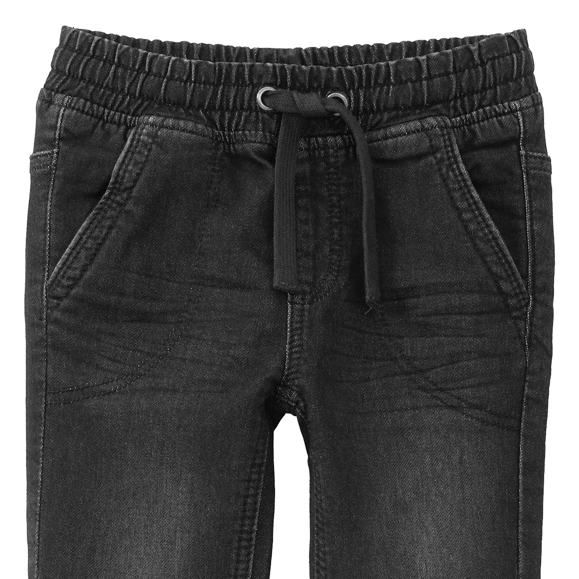 Jungen Pull-on-Jeans mit Tunnelzug