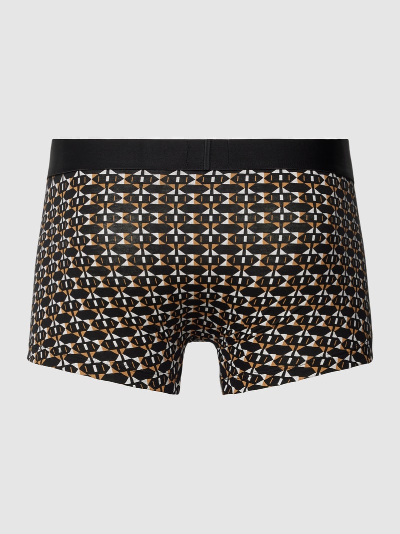 Trunks mit Allover-Muster in camel