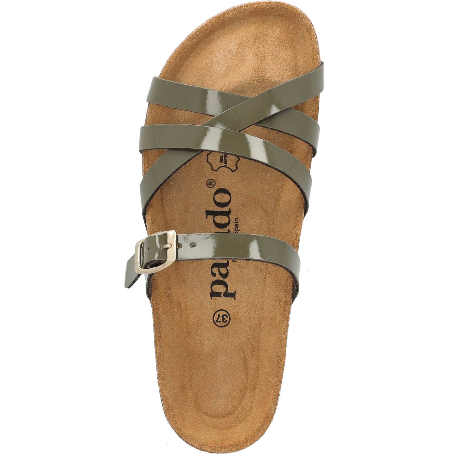 Palado Cruisi, Pantoletten, Damen, Khaki Lack