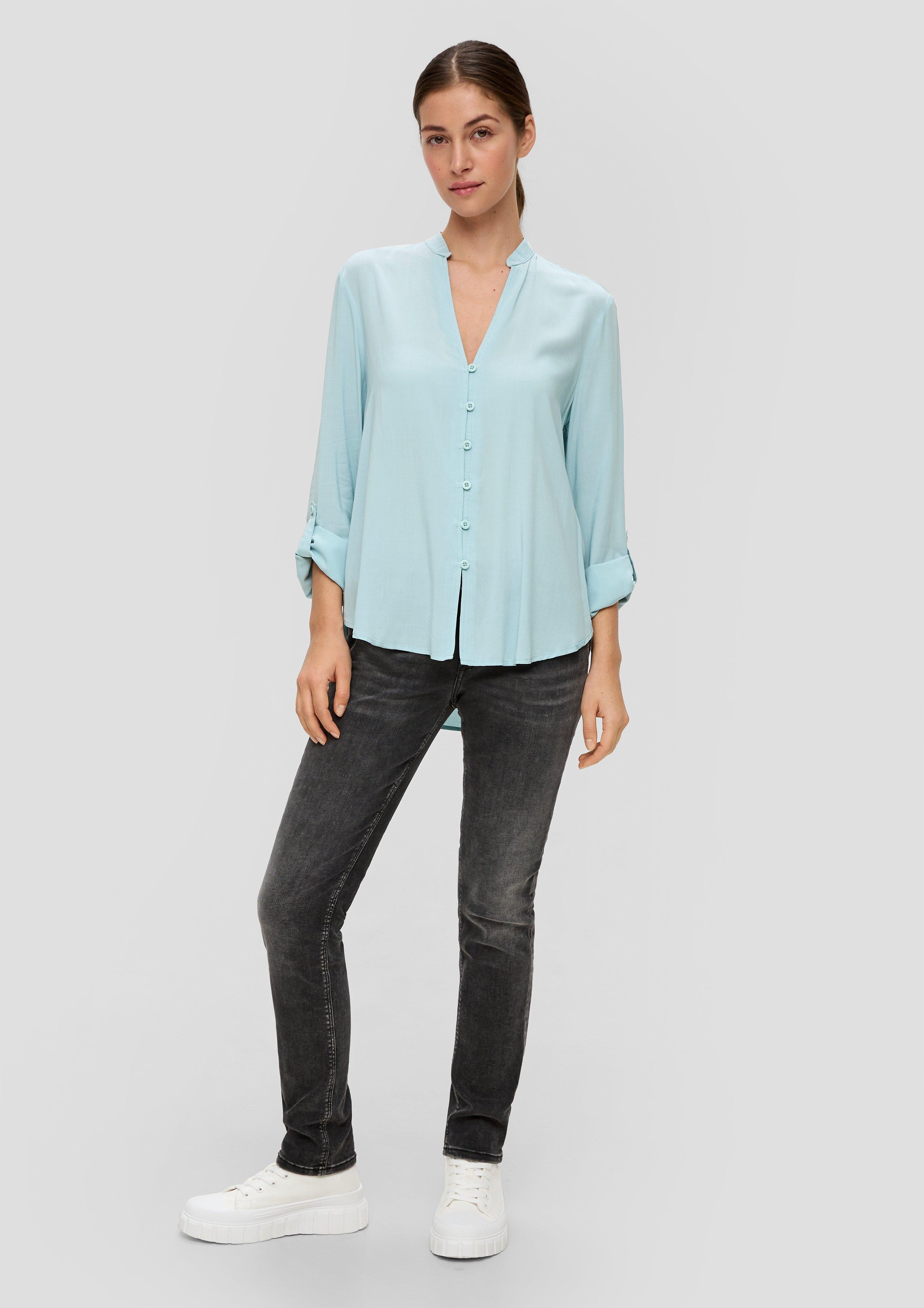 Viskosebluse mit Turn-up-Funktion  2140749-6103
