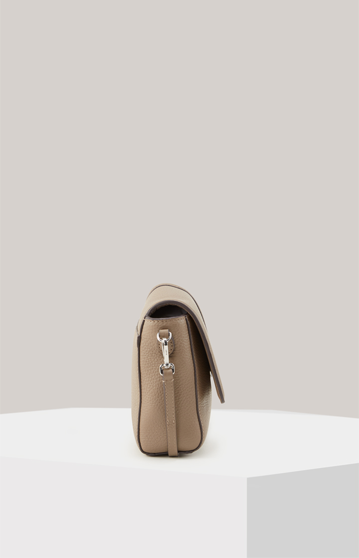 Schultertasche Giada Lorena in Hellbraun