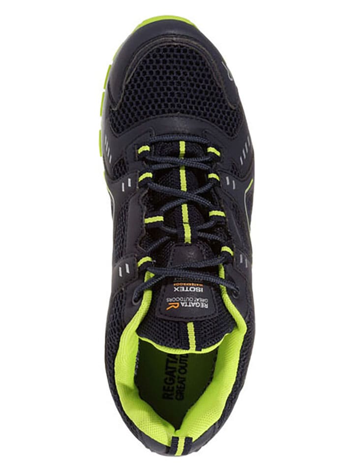 Regatta Wanderschuhe ''Vendeavour''  in Schwarz/ Grün günstig kaufen