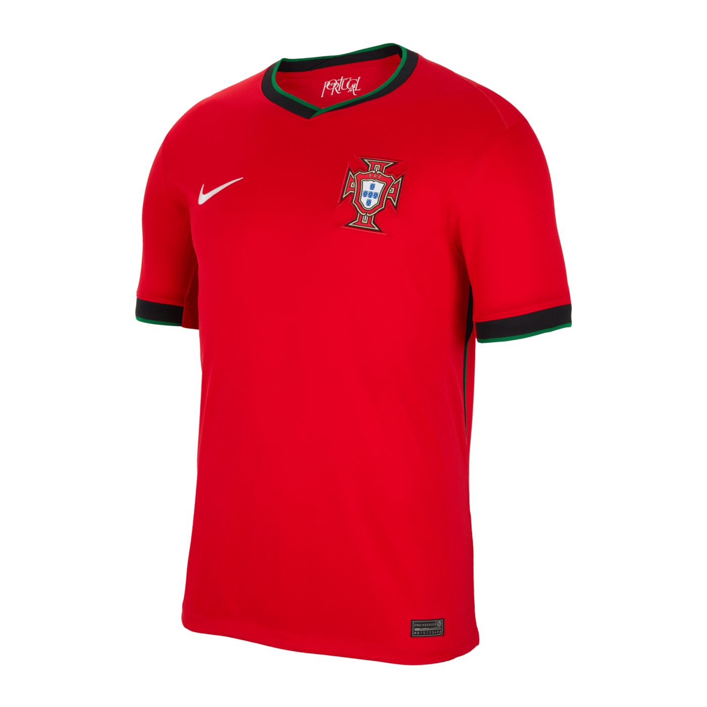Nike Portugal Trikot Home EM 2024 Rot F657